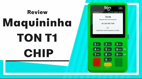 TON T1 chip – Maquininha com taxas de até 2.79% no crédito.