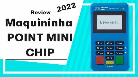 Maquininha Point Mini Chip Mercado Pago - Como configurar e fazer vendas