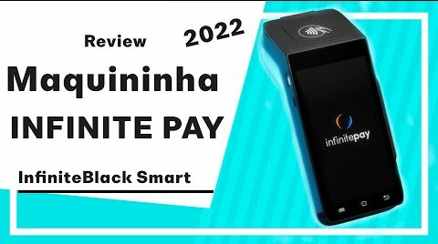 Maquininha Infinite Black Smart: InfinitePay